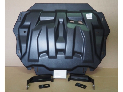 Защита картера, КПП (композит 6 мм) для Audi A3 8V 2012-2020, Skoda Octavia A5 2004-2013, Skoda Yeti 2009-2017, Skoda Superb 2008-2012 (кроме V6 и дизеля)