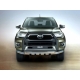 Защита переднего бампера d-76 с доп.накладками для Toyota Hilux VIII Рестайлинг 2020 – н.в.