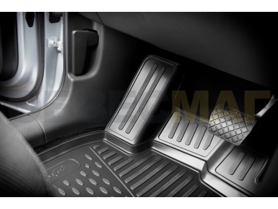 Коврики в салон 3D Format, полиуретан 4 шт для Nissan Almera 2013-2018